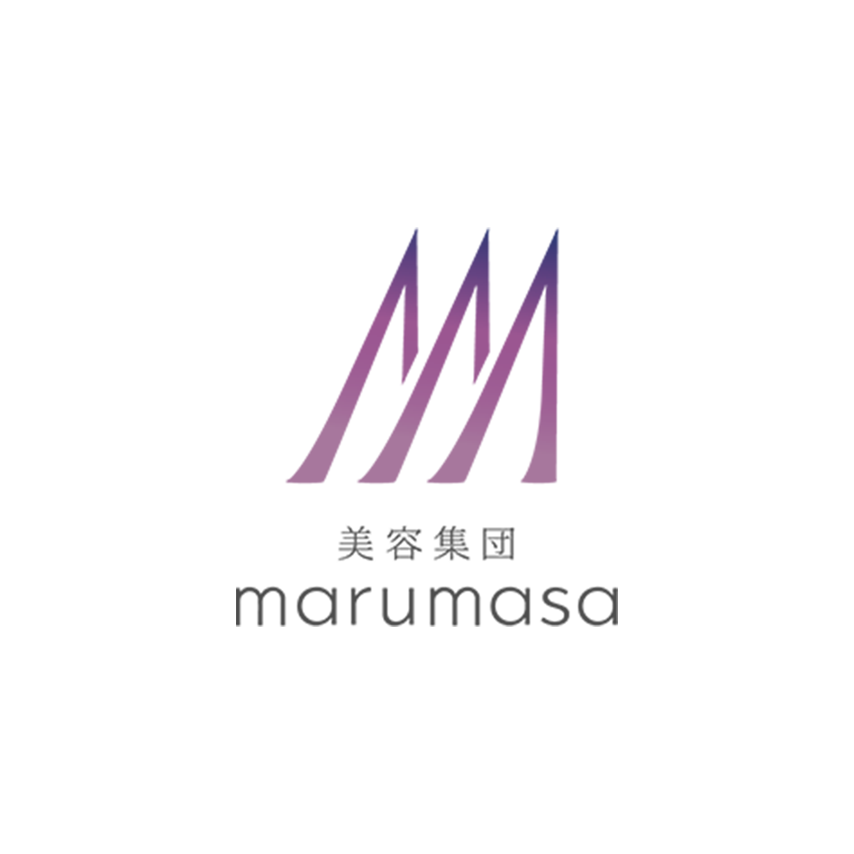 福岡県北九州市の株式会社美容集団marumasaのロゴ。